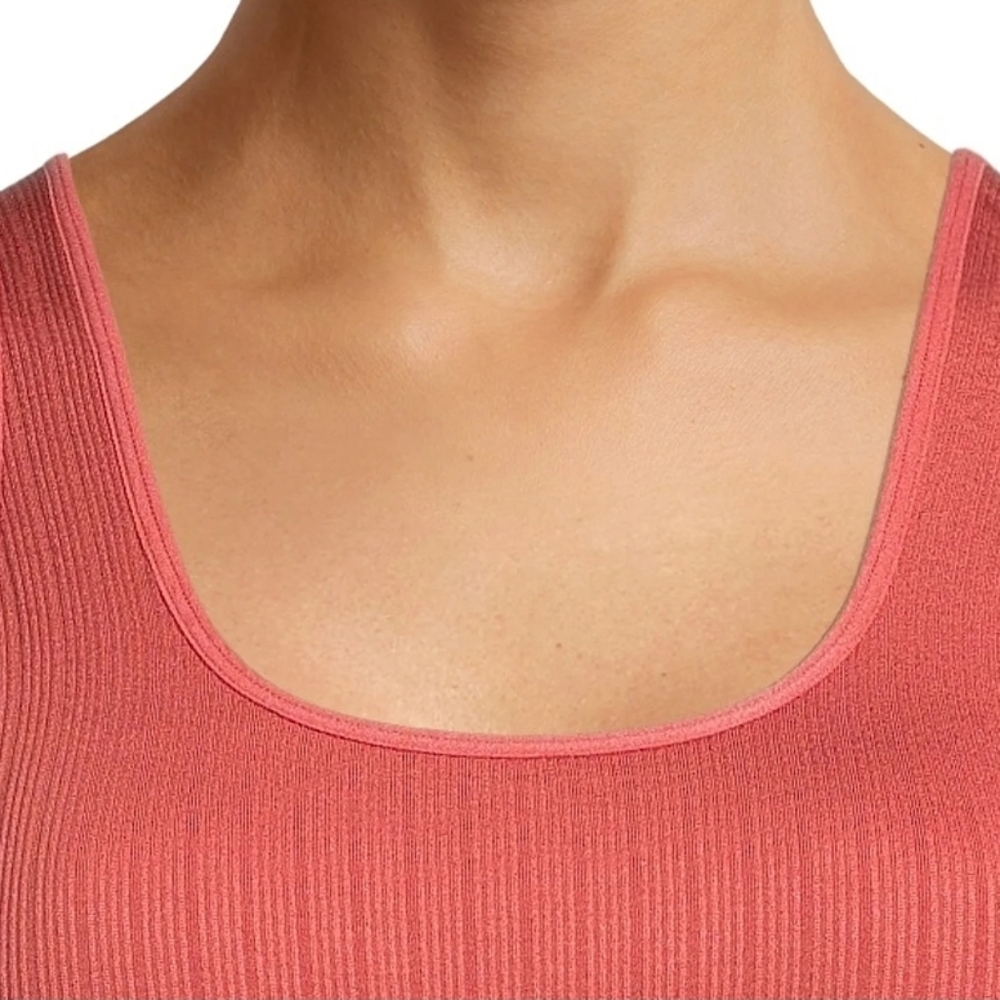 NOBO Ribbed Pink Sports Bra - Picture 4 of 5